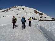 A CA' SAN MARCO (1830 m) dal Ristorante Genzianella (1300 m) pestando neve il 24 febbraio 2021 - FOTOGALLERY"